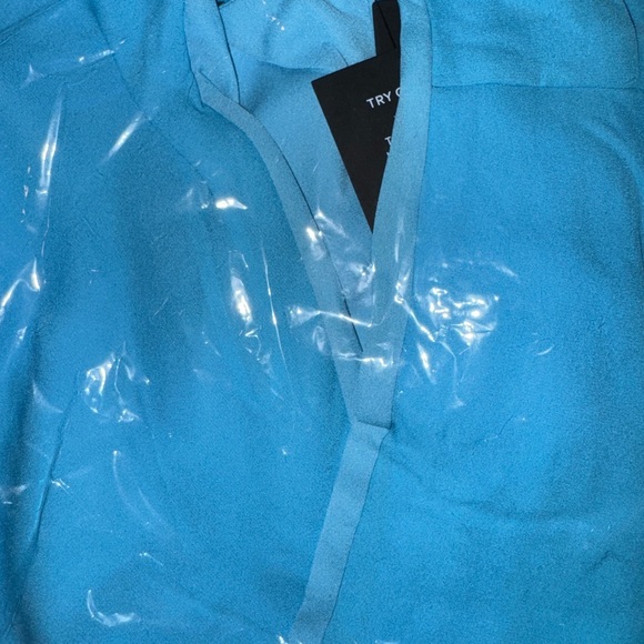 Lulus Summer Daze One-Shoulder Kaftan Sleeve Mini Dress Various Sizes NWT - Picture 7 of 8